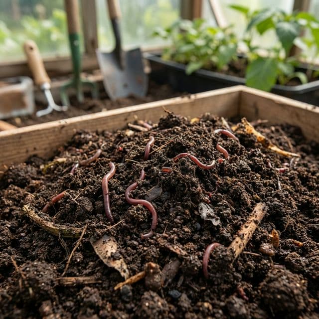 ভার্মি কম্পোস্ট (Vermicompost)