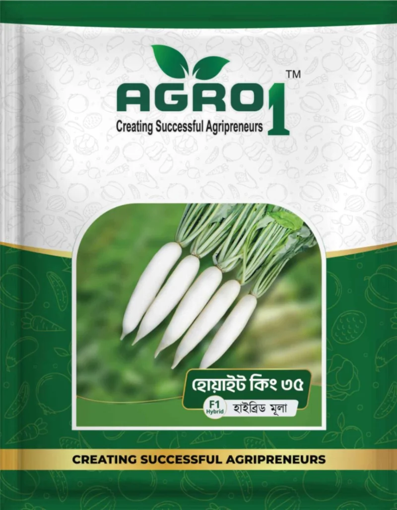 Hybrid Radish White King 35